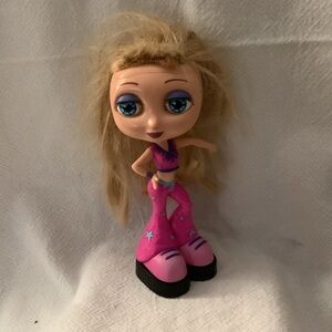 Fashion Doll with Pink Outfit and Blonde Hair